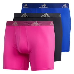 Calzoncillos Tipo Bóxer Adidas, Paquete De 3 Unidades, Para Hombre, Lucid Fuchsia M