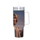 thumbnail image 2 of EL REY DE REYES Vaso aislado de acero inoxidable con asa, diseño temático, regalo para familia, amigos y fans; incluye pajita y encaja en el portavasos estándar, 40 oz, 2 of 6