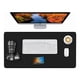 thumbnail image 1 of Mouse Pad Kronos XXL Borde Cosido 90x40cm Espesor 4mm, Negro, 1 of 6