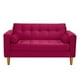 thumbnail image 1 of Sofa Retro 2c Felpa 04 Burdeo, 1 of 6