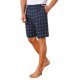 thumbnail image 4 of INSPIRE CHIC Pantalones Cortos de Pijama de Verano para Hombre con Cintura Elástica y Diseño a Cuadros 34 Azul Oscuro, 4 of 6