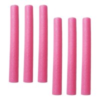 Magideal - 6 De Espuma De Poste De Carcasa De De Repuesto, Cubierta De De Protección De 25Mm Para Tubería , Rojo