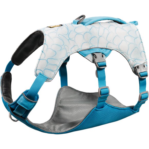 Arnés para perro Ruffwear Swamp Cooler Mediano Azul Biolumin