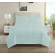 thumbnail image 1 of Juego de ropa de cama Sweet Home Collection para dormitorio, tamaño doble, color aguamarina, 1 of 3