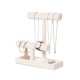 thumbnail image 2 of Soporte de joyería ByKen 2 niveles beige, 2 of 6