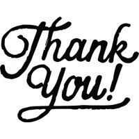 Rienda Libre Graphics - Decomural Thank You Wedding, Shop Ws-46400