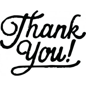 Rienda Libre Graphics - Decomural Thank You Wedding, Shop Ws-46400
