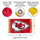 thumbnail image 2 of Bandera WinCraft Kansas City Chiefs 91 cm x 152 cm, 2 of 6