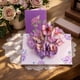 thumbnail image 5 of Tarjeta de felicitación Sharonlily Purple Hydrangea & Butterfly 3D Pop-Up, 5 of 6