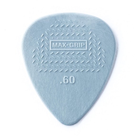 Pick Jim Dunlop de nailon, paquete de 12 unidades, 449 P, agarre máximo, calibre 60 mm