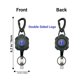 thumbnail image 2 of Porta credenciales KISKIB con cable de acero de 83 cm – Estrella de la Vida, 2 of 9