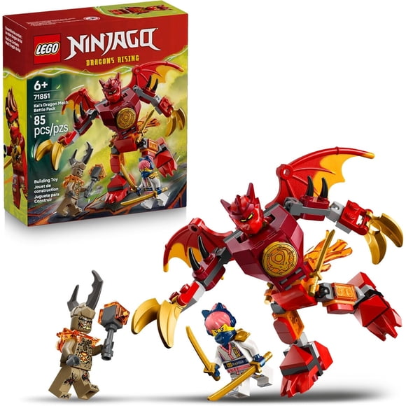 LEGO NINJAGO Pack Batalla Dragón Mecánico Kai 71851