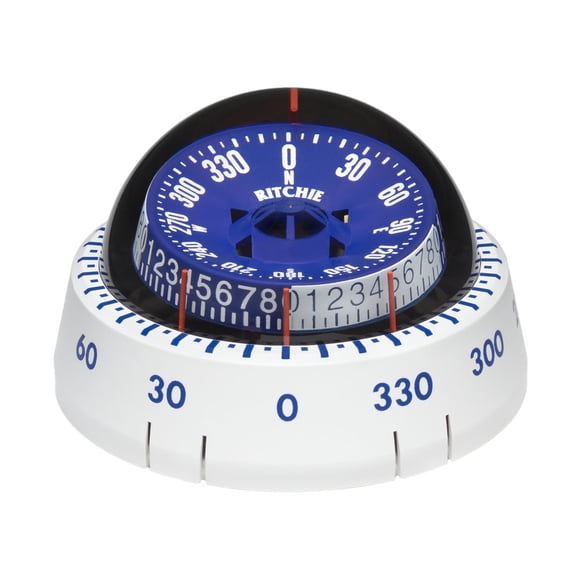 Brújula Ritchie Xp-98W X-Port Tactician de montaje en superficie - Blanca
