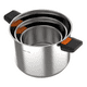 thumbnail image 1 of Bateria Simple Cook Lyon 6 Pzs Gris, 1 of 3