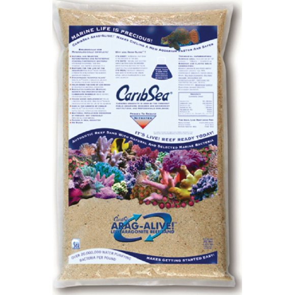 Arena de arrecife Carib Sea 9 kg Bahamas Oolite