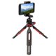 thumbnail image 1 of Trípode de mesa ajustable Ritz Gear para teléfono y DSLR, rojo, 1 of 7