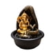 thumbnail image 4 of Estatua de Buda de agua de mesa, pequeña decoración de Feng Shui, decoración de mesa para escritorio, patio, granja, jardín, regalos de vacaciones Estilo B, 4 of 5
