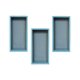 thumbnail image 1 of Shower Niche Trugard Direct, 6 x 13 cm, paquete de 3 unidades, impermeable, azul, 1 of 5