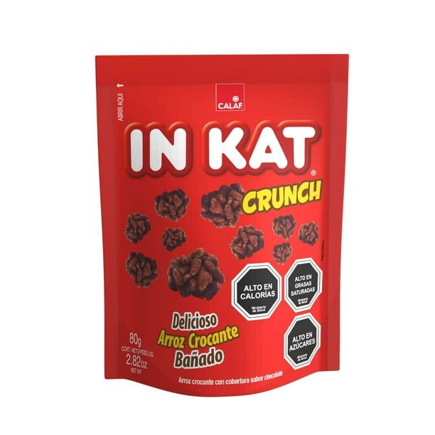 Arroz Crocante Chocolate Inkat Crunch, 80 g | Lider