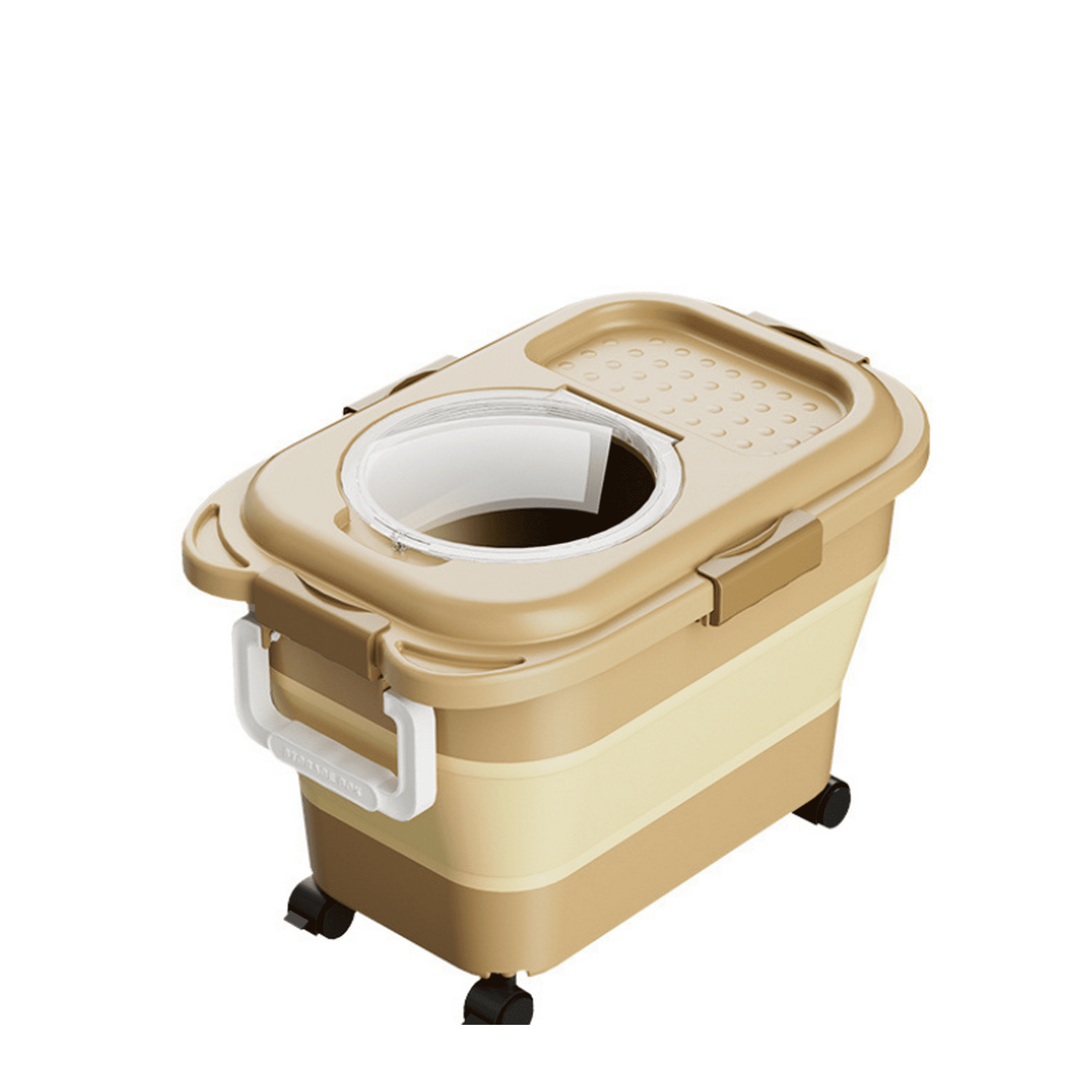 Genérico - Contenedor Alimento Mascotas Plegable 8kg Perros Gatos