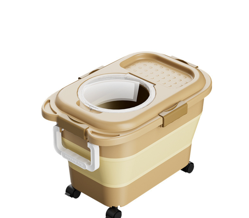 Genérico - Contenedor Alimento Mascotas Plegable 8Kg Perros Gatos