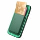 thumbnail image 3 of Funda de Cuero Magnética con Tarjetero para iPhone 16 Cubierta Delgada Verde, 3 of 5