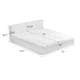 thumbnail image 1 of All in One Full Mattress & Bed Frame 15 Inch Full Size Mattresses in a Box with Cool Fabric, Pressure Relief, Motion Isolation No Assembly Required for Living Room Apartment Bedroom Dormitory, 1 of 3