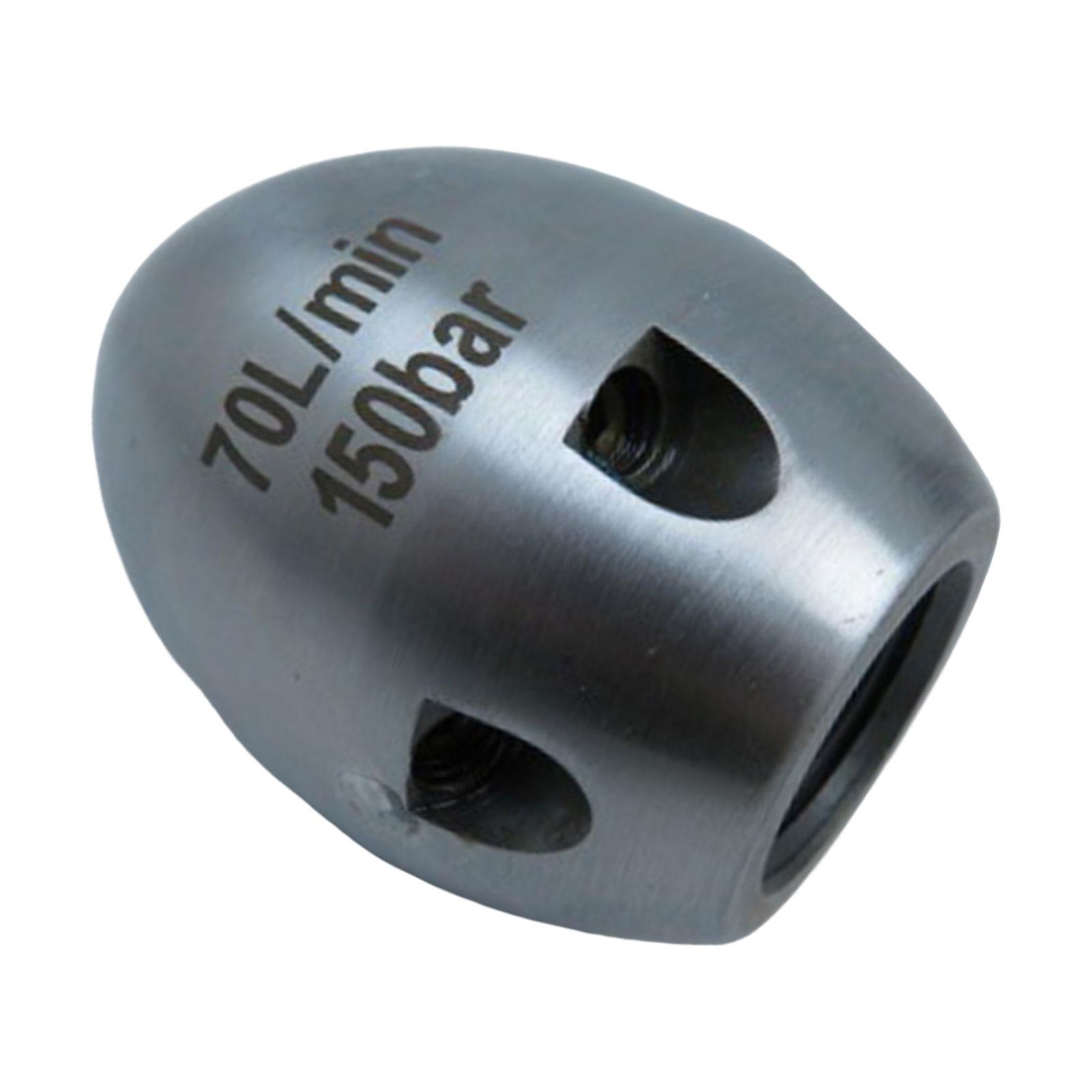 Ioensy - Boquilla De Manguera De Desagüe A Presión Boquilla De Ratón Para Lavadora De Alta Presión 1 Delantera 6 Trasera B