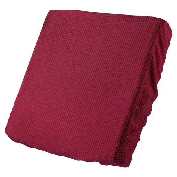 Uxcell 1 Pack Funda de Cojín de Sofá, 20"x20" Funda de Cojín de Sofá Elástica de Poliéster, Rojo Vino