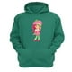 thumbnail image 1 of Polerón Canguro Frutillita Verde Aguamarina Talla S Unisex, 1 of 3