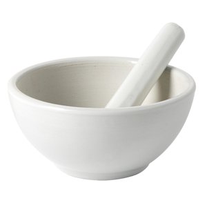 Magideal - Mortero Y Maja Larga, Triturador De Pimienta, Multiusos, Bricolaje, Fácil De Limpiar, Gres Para Mezclar, Utensilio De Cocina, Capullos De Rosa, Tazón S