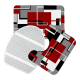 thumbnail image 5 of Set Juego De Baño 4 Piezas Con Cortina Deco Hogar Completo, 5 of 6