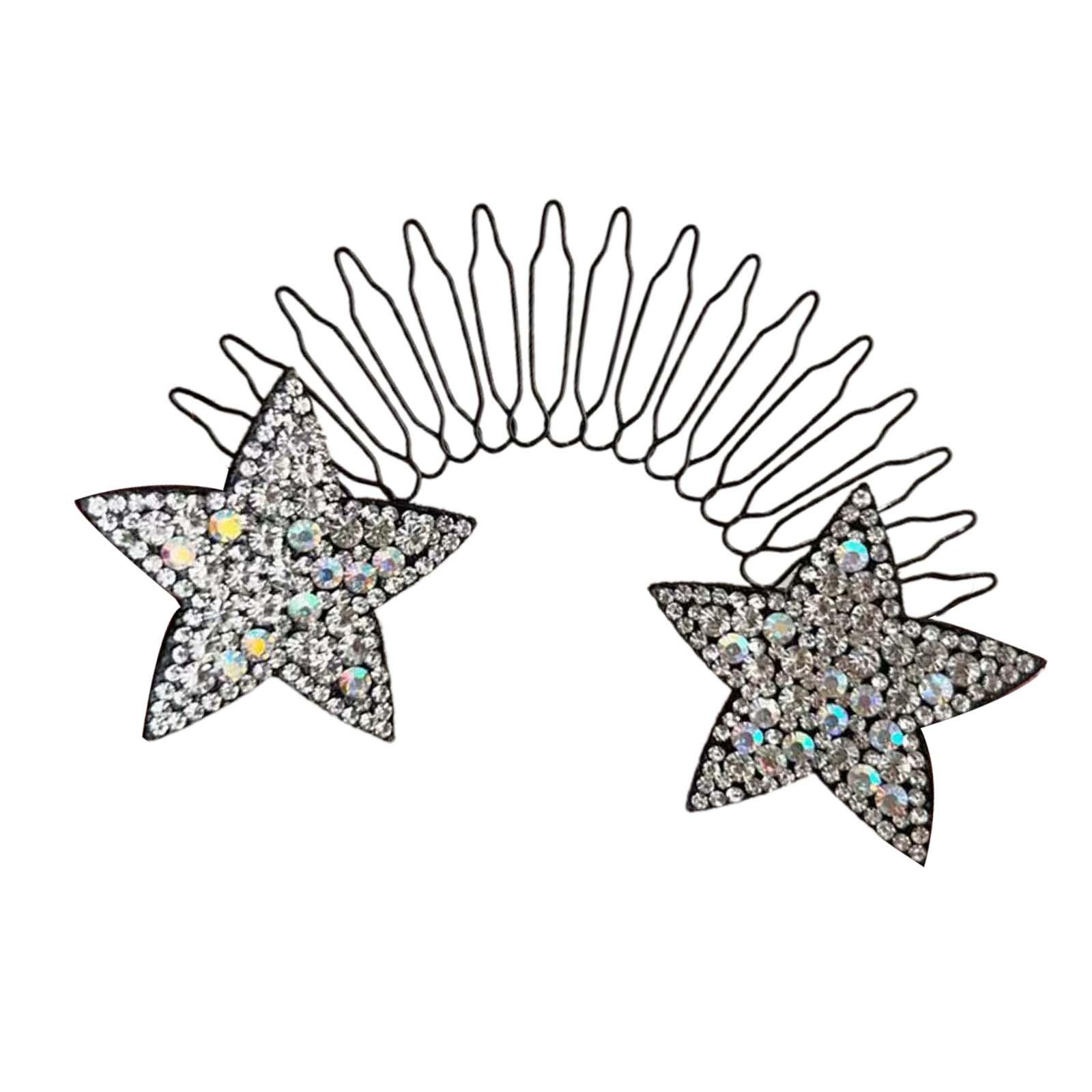 Ioensy - Horquillas Para El Pelo Con Pinza Para El Pelo Para Niña, Herramienta De Peinado Duradera Para Cabello Largo, Plata