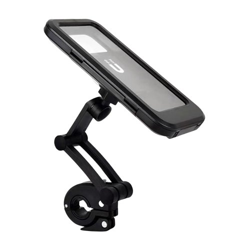 Magideal - Soporte Para Teléfono De Bicicleta Soporte Universal Para Manillar De Motocicleta Abrazadera De Montaje Para Teléfono