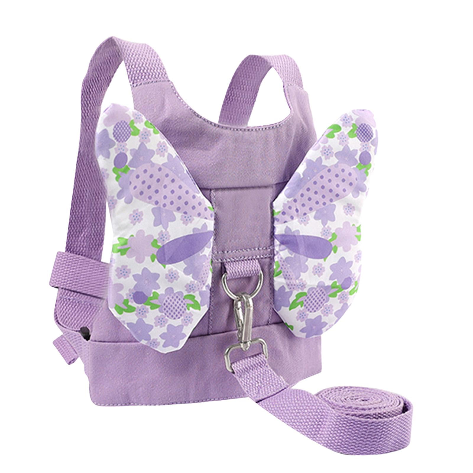 Magideal - Arneses Para Niños Pequeños Correas De Muñeca Correas De Hombro Desmontable, Eslabón De Muñeca Antipérdida, Correa De Cuerda Auxiliar Para Niños Violeta