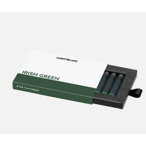 Cartucho De Tinta Montblanc Verde Irlandés 8 Unidades
