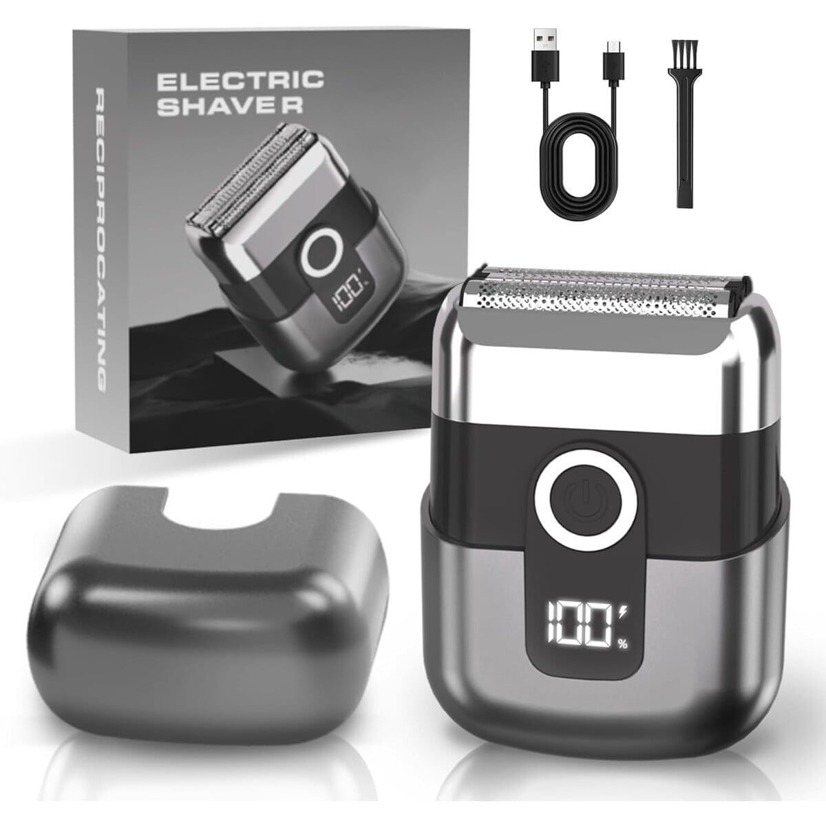 Afeitadora Eléctrica Hombre Lyrslf Usb-c 3 Hojas