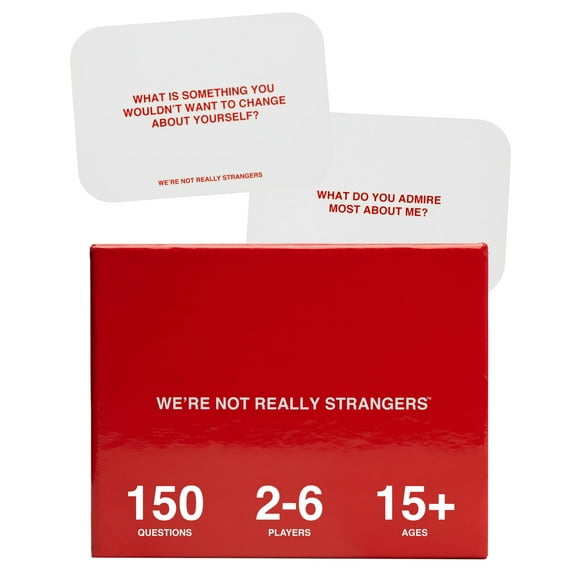 Juego de cartas WE'RE NOT REALLY STRANGERS