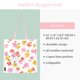 thumbnail image 4 of Bolsa tote reutilizable Kate Spade Primavera Pansies 36x35x24 cm, 4 of 5