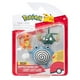 thumbnail image 2 of Figuras de acción Pokémon pack 3 Charmander Poliwhirl, 2 of 5