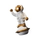 thumbnail image 4 of Figura Decorativa De Cosmonauta De Porcelana Para Sala De Estar, Adorno De Mesa, Moderno Y Elegante, 10,5x9x18cm, 4 of 5
