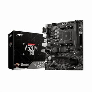 Placa Madre Msi A520M Pro, Amd A520 Am4, Ddr4,Matx, Dual