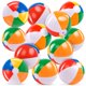 thumbnail image 1 of Pelotas de playa hinchables JOYIN Rainbow de 30 cm, 12 unidades, para niños, 1 of 7