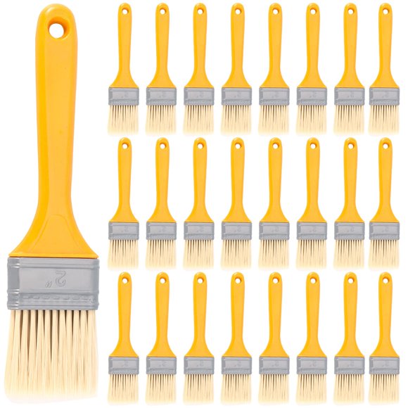 Pinceles SINJEUN 60 unidades 2\" (5 cm) de nylon con mango de plástico