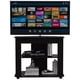 thumbnail image 2 of Rack TV Con Capacidad Hasta 46" 75 x 90 x 45 Cm Negro, 2 of 10