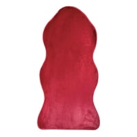 Santú Home & Deco - Alfombra De Baño Antideslizante Rojo