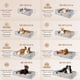 thumbnail image 2 of Cama ortopédica para perros EHEYCIGA, impermeable, viscoelástica, gris, 2 of 9