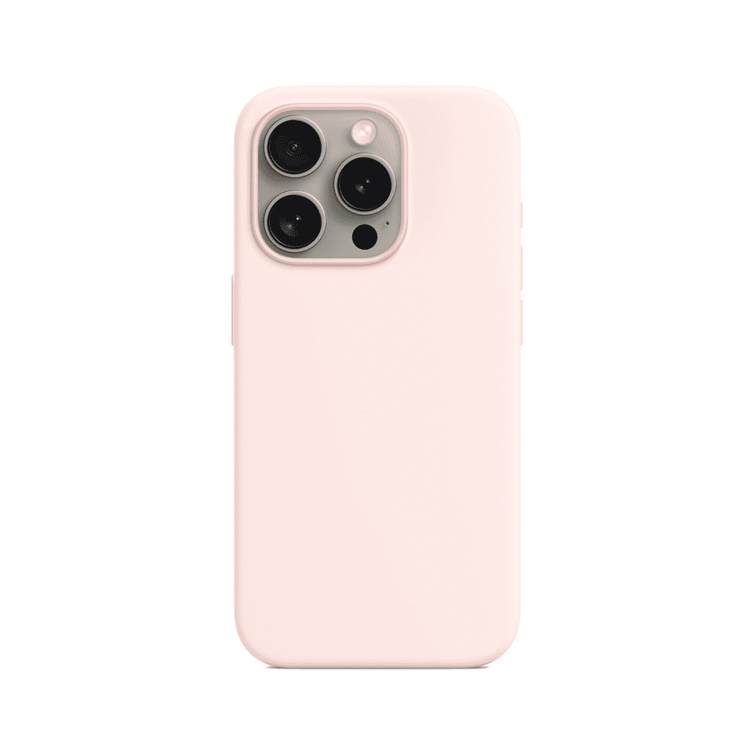 Genérico - Carcasa Silicona Iphone 15 Pro Max Rosado