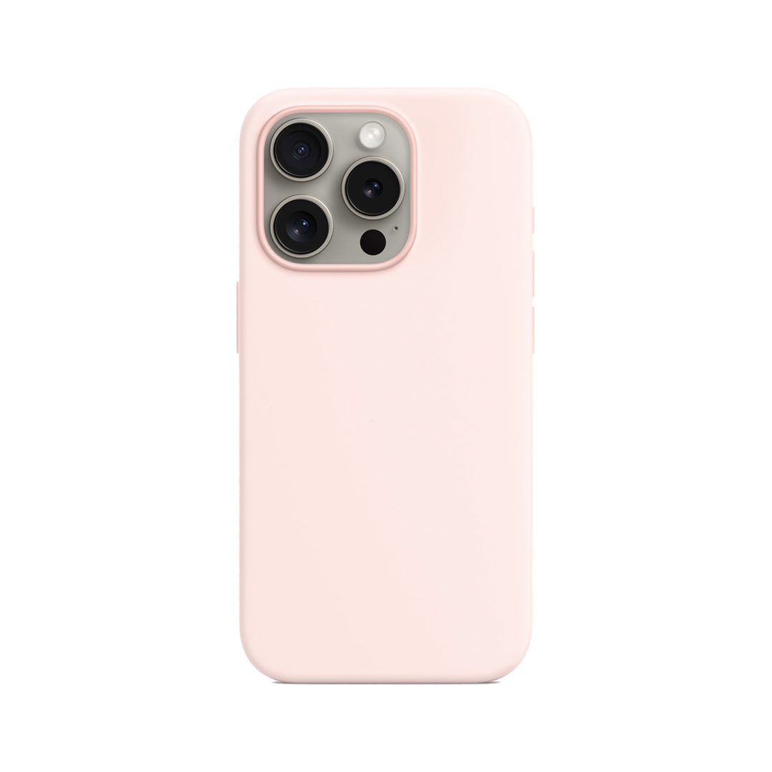 Genérico - Carcasa Silicona Iphone 15 Pro Max Rosado