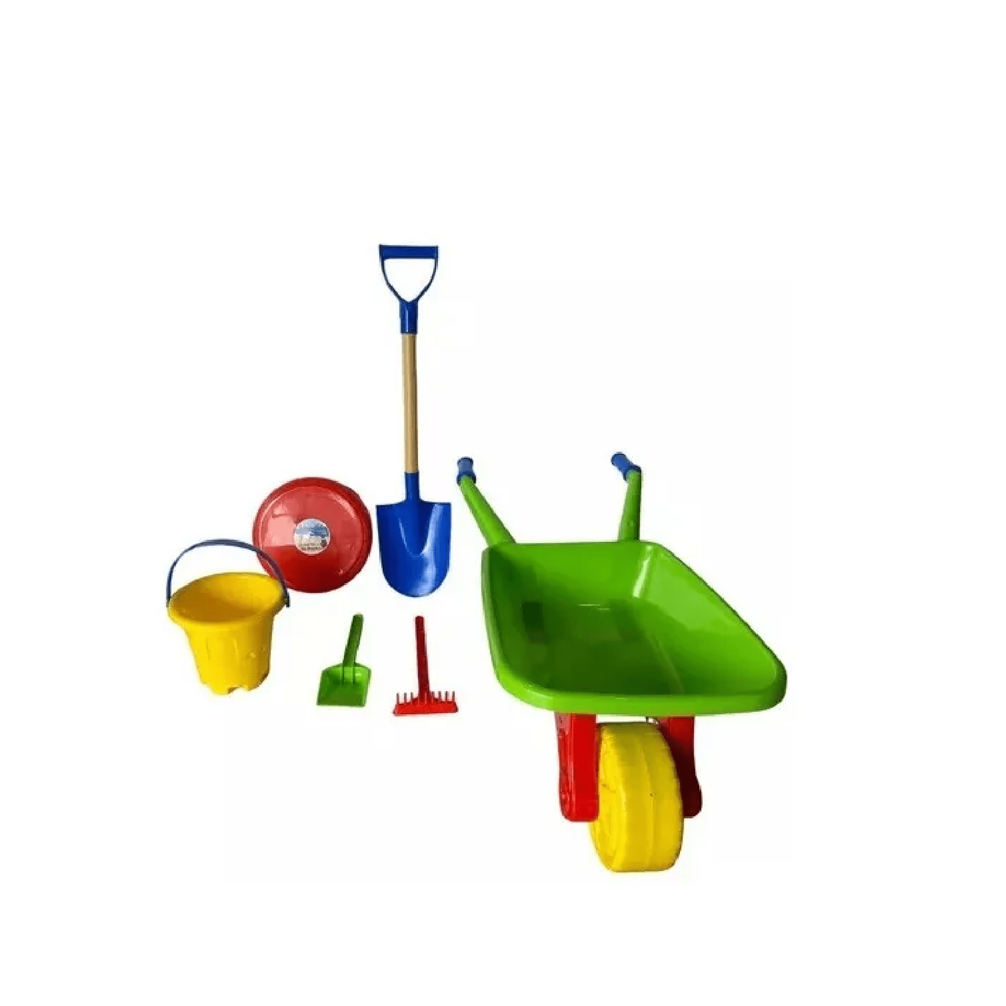 Genérico - Set Carretilla Infantil Grande + Pala Playera